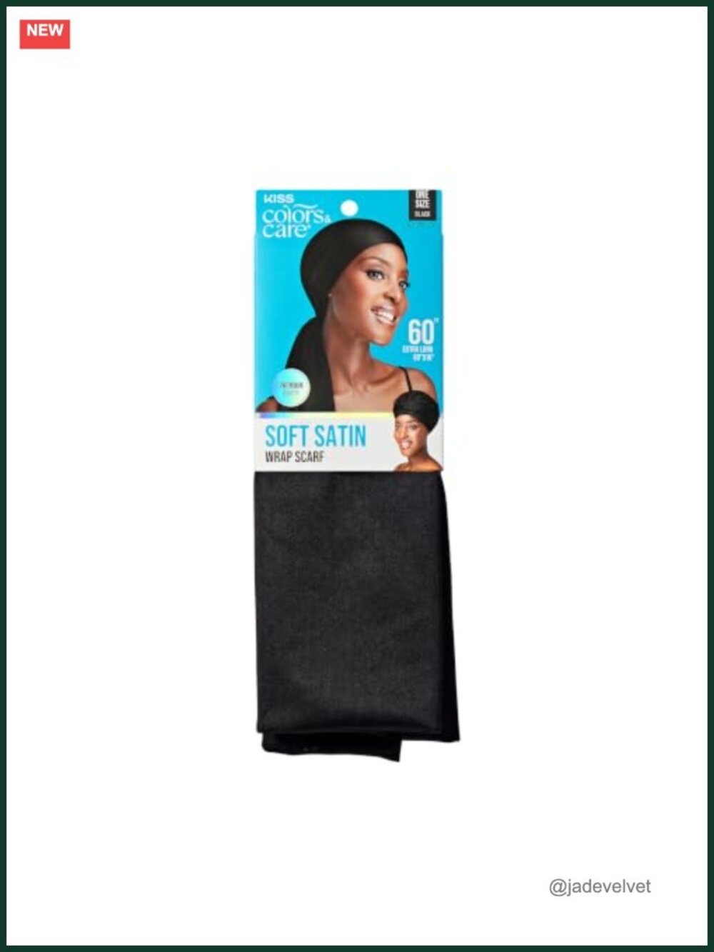 Soft Satin Wrap Scarf Multi-Purpose Hair Protection